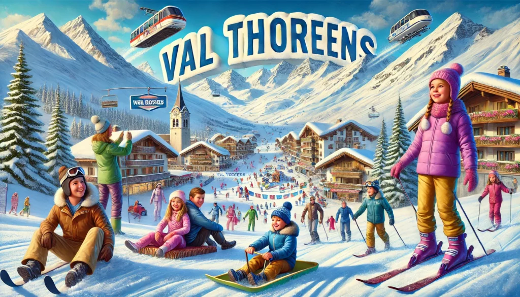 en famille à val thorens